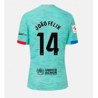 Camisa de time de futebol Barcelona Joao Felix #14 Replicas 3º Equipamento Feminina 2023-24 Manga Curta